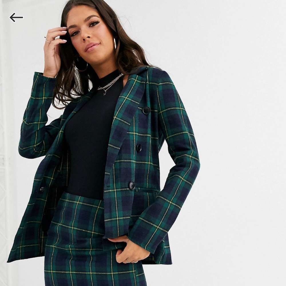 Parisian tall tailored longline blazer